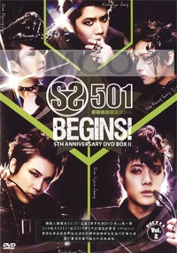 SS501 Begins 5th Anniversary Box II (4DVD)