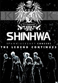 SHINHWA - 15th Anniversary Concert THE LEGEND CONTINUES (3DVD)